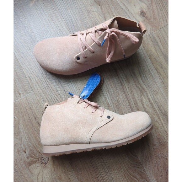 Birkenstock Dundee Suede Chukka Sneaker EU 38 Women Light Rose